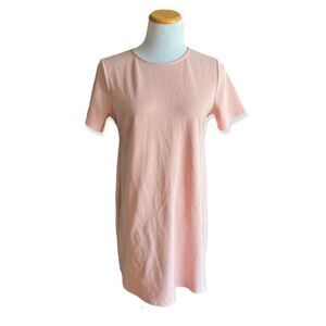 Womens Simlu Boutique Simplistic Blush Sheath Dress - Sz L